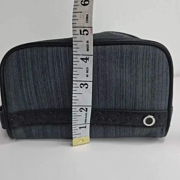 BVLGARI PARFUME Emirates First Class amenity travel tote Zipped makeup organizer - Picture 11 of 13